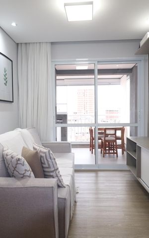 Apartamento à venda com 59m², 2 quartos e 1 vagaSala