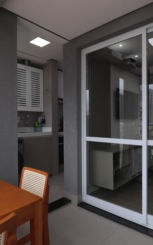 Apartamento à venda com 59m², 2 quartos e 1 vagaVaranda gourmet