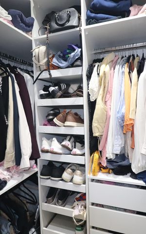 Apartamento à venda com 59m², 2 quartos e 1 vagaCloset Quarto 1