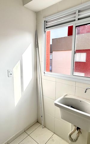 Apartamento para alugar com 47m², 2 quartos e sem vaga Apartamento para alugar com 47m², 2 quartos e sem vagaÁrea de serviço