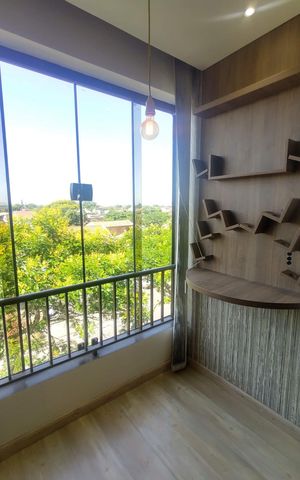 Apartamento à venda com 68m², 2 quartos e 1 vagaVaranda