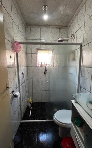 Casa para alugar com 80m², 2 quartos e 1 vaga Casa para alugar com 80m², 2 quartos e 1 vagaBanheiro da Suíte