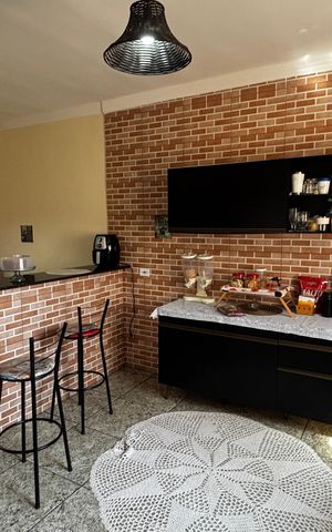 Casa para alugar com 80m², 2 quartos e 1 vaga Casa para alugar com 80m², 2 quartos e 1 vagaCozinha