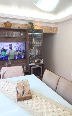 Apartamento à venda com 74m², 3 quartos e 2 vagasSala