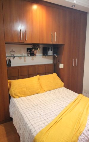 Apartamento à venda com 74m², 3 quartos e 2 vagasQuarto 1