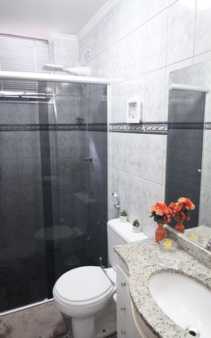 Apartamento à venda com 74m², 3 quartos e 2 vagasBanheiro