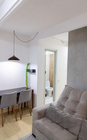 Studio para alugar com 32m², 1 quarto e sem vaga Studio para alugar com 32m², 1 quarto e sem vagaSala