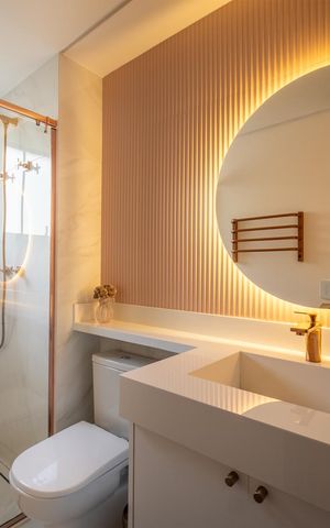 Apartamento à venda com 177m², 3 quartos e 2 vagas Apartamento à venda com 177m², 3 quartos e 2 vagasBanheiro