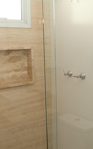 Casa de condomínio à venda com 125m², 3 quartos e 2 vagasBanheiro  - Suíte 2