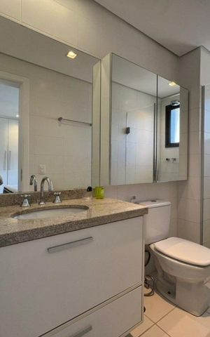 Apartamento à venda com 120m², 3 quartos e 2 vagasBanheiro 1