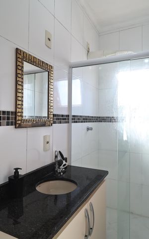 Apartamento à venda com 84m², 3 quartos e 2 vagas Apartamento à venda com 84m², 3 quartos e 2 vagasBanheiro da Suíte