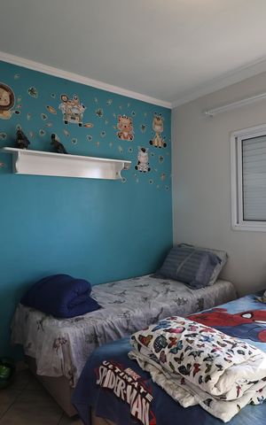 Apartamento à venda com 84m², 3 quartos e 2 vagas Apartamento à venda com 84m², 3 quartos e 2 vagasQuarto 1