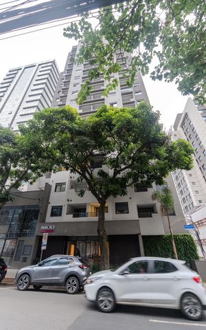 Apartamento para alugar com 27m², 1 quarto e sem vaga Apartamento para alugar com 27m², 1 quarto e sem vagaFachada