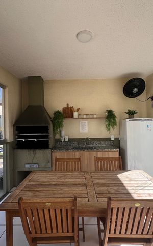 Apartamento à venda com 48m², 2 quartos e 1 vaga Apartamento à venda com 48m², 2 quartos e 1 vagaÁrea comum - Churrasqueira