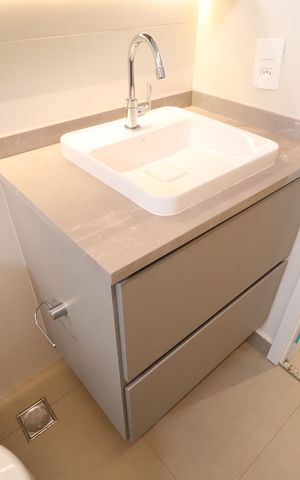 Apartamento para alugar com 89m², 3 quartos e 2 vagasBanheiro Social