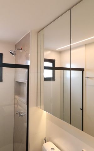 Apartamento para alugar com 89m², 3 quartos e 2 vagasBanheiro do Quarto 3