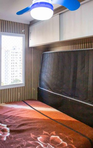 Apartamento à venda com 86m², 3 quartos e 2 vagasQuarto 3
