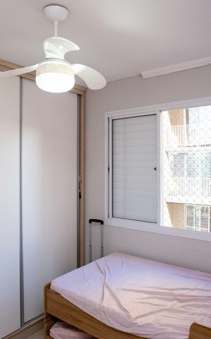 Apartamento à venda com 86m², 3 quartos e 2 vagasQuarto 2