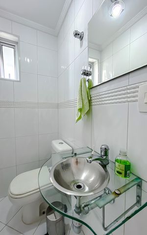 Apartamento à venda com 60m², 2 quartos e 1 vaga Apartamento à venda com 60m², 2 quartos e 1 vagaLavabo