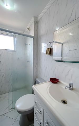 Apartamento à venda com 60m², 2 quartos e 1 vaga Apartamento à venda com 60m², 2 quartos e 1 vagaBanheiro