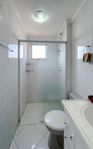 Apartamento à venda com 60m², 2 quartos e 1 vaga Apartamento à venda com 60m², 2 quartos e 1 vagaBanheiro