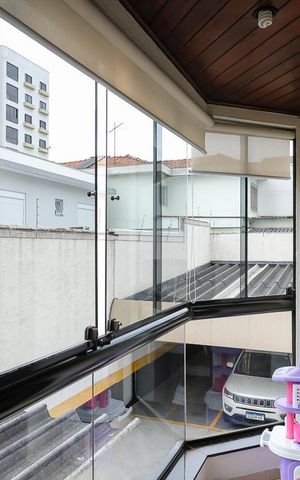 Apartamento à venda com 110m², 3 quartos e 2 vagasVaranda quartos 1 e 2
