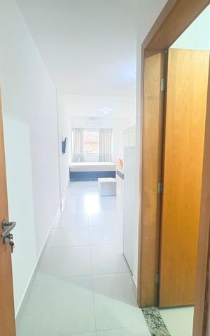 Studio para alugar com 30m², 1 quarto e sem vaga Studio para alugar com 30m², 1 quarto e sem vagaCorredor