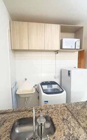 Studio para alugar com 30m², 1 quarto e sem vaga Studio para alugar com 30m², 1 quarto e sem vagaStudio