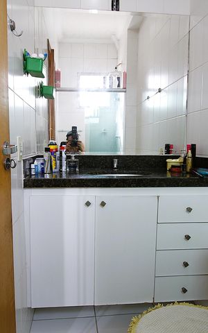 Apartamento à venda com 116m², 2 quartos e 1 vagaBanheiro da Suíte