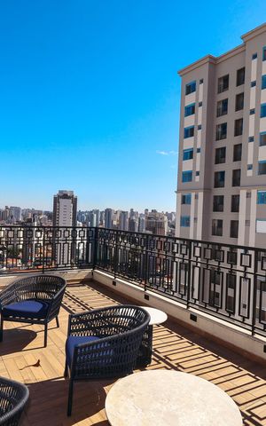 Studio para alugar com 29m², 1 quarto e sem vagaRooftop