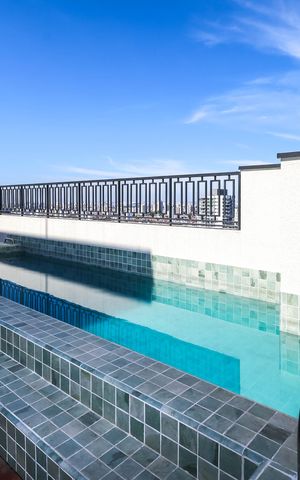 Studio para alugar com 29m², 1 quarto e sem vagaPiscina