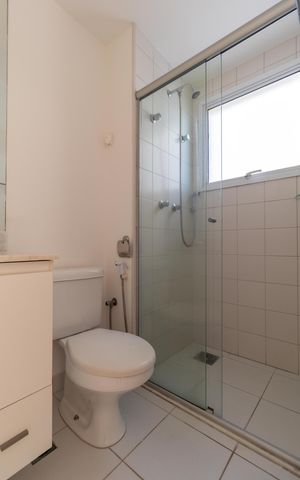 Apartamento para alugar com 108m², 3 quartos e 2 vagas Apartamento para alugar com 108m², 3 quartos e 2 vagasBanheiro da Suíte 03