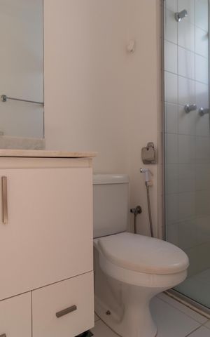 Apartamento para alugar com 108m², 3 quartos e 2 vagas Apartamento para alugar com 108m², 3 quartos e 2 vagasBanheiro da Suíte 03