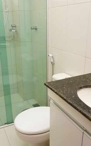 Apartamento para alugar com 85m², 2 quartos e 2 vagas Apartamento para alugar com 85m², 2 quartos e 2 vagasBanheiro Social