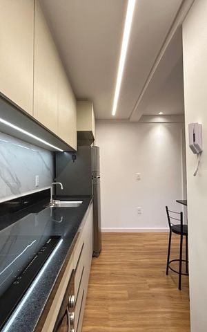 Studio para alugar com 39m², 1 quarto e sem vaga Studio para alugar com 39m², 1 quarto e sem vagaCozinha