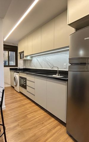 Studio para alugar com 39m², 1 quarto e sem vaga Studio para alugar com 39m², 1 quarto e sem vagaCozinha