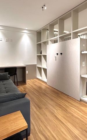 Studio para alugar com 39m², 1 quarto e sem vaga Studio para alugar com 39m², 1 quarto e sem vagaStudio