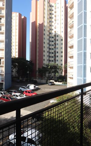 Apartamento à venda com 74m², 3 quartos e 1 vagaSacada do Quarto 1