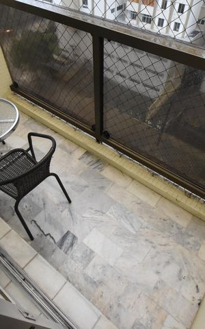 Apartamento à venda com 92m², 3 quartos e 1 vagaSacada da Sala