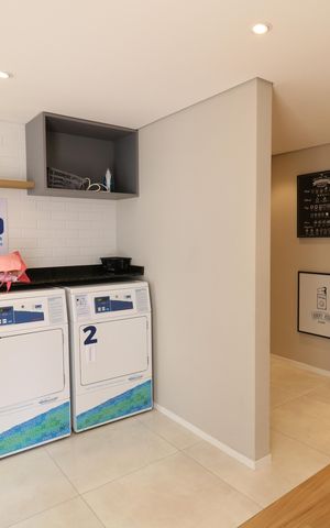 Apartamento à venda com 34m², 2 quartos e sem vagaÁrea comum - Lavanderia