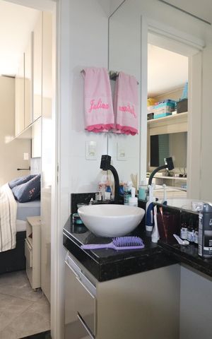 Apartamento à venda com 106m², 2 quartos e 1 vagaBanheiro Quarto 1 suíte