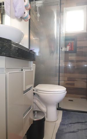 Apartamento à venda com 106m², 2 quartos e 1 vagaBanheiro Quarto 1 suíte