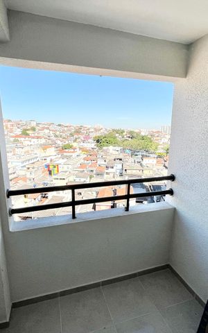 Apartamento para alugar com 37m², 2 quartos e sem vaga Apartamento para alugar com 37m², 2 quartos e sem vagaVaranda da Sala