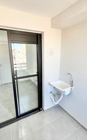 Apartamento para alugar com 37m², 2 quartos e sem vaga Apartamento para alugar com 37m², 2 quartos e sem vagaVaranda da Sala