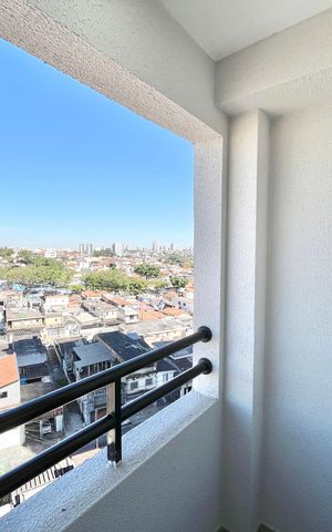 Apartamento para alugar com 37m², 2 quartos e sem vaga Apartamento para alugar com 37m², 2 quartos e sem vagaQuarto 2 Varanda