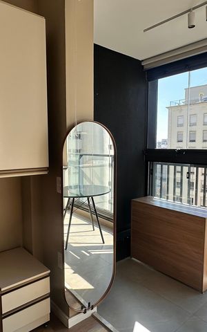 Studio para alugar com 30m², 1 quarto e sem vaga