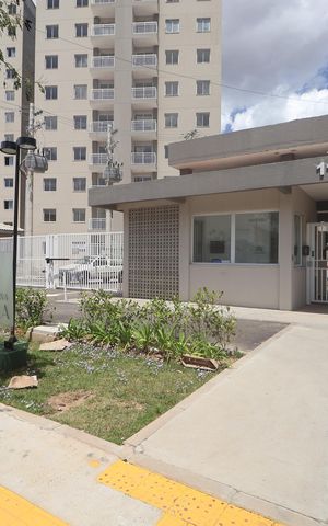 Apartamento para alugar com 55m², 2 quartos e 1 vagaFachada e portaria