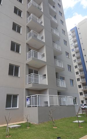 Apartamento para alugar com 55m², 2 quartos e 1 vagaFachada do bloco/Placa