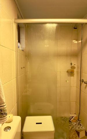 Apartamento à venda com 100m², 3 quartos e 2 vagasBanheiro - Suite