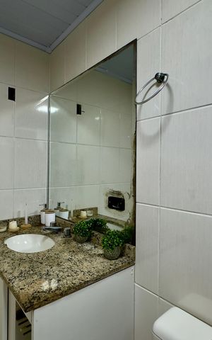 Apartamento à venda com 100m², 3 quartos e 2 vagasBanheiro